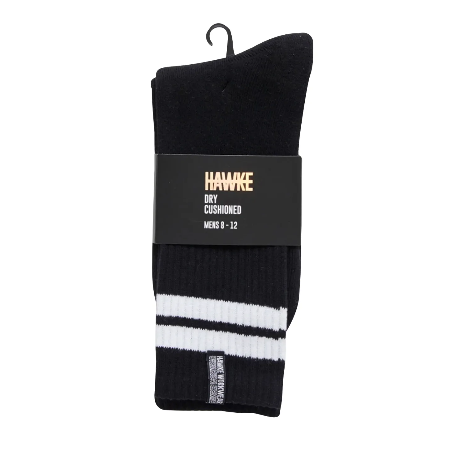 Hawke Men’s Socks Black & White