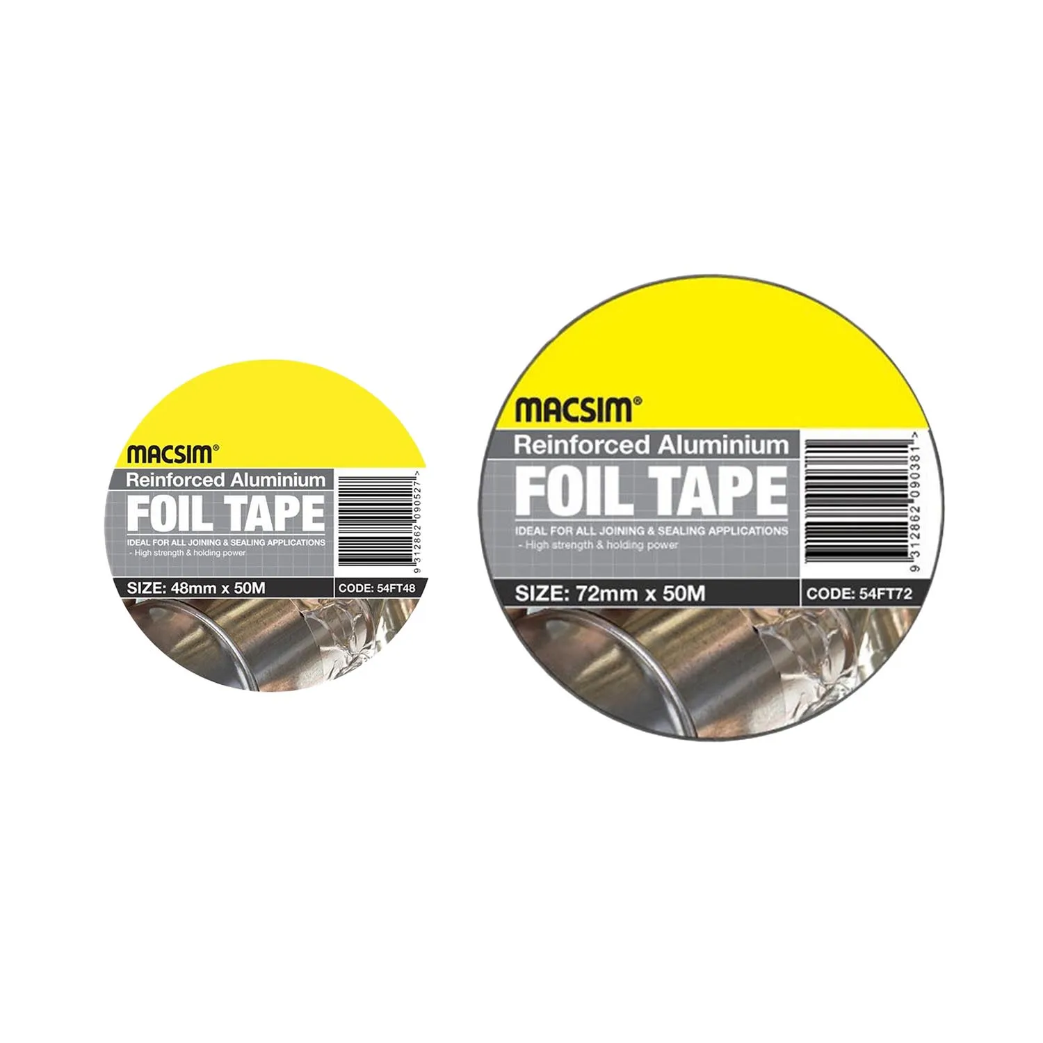 Macsim® Reinforced Aluminium Foil Tape