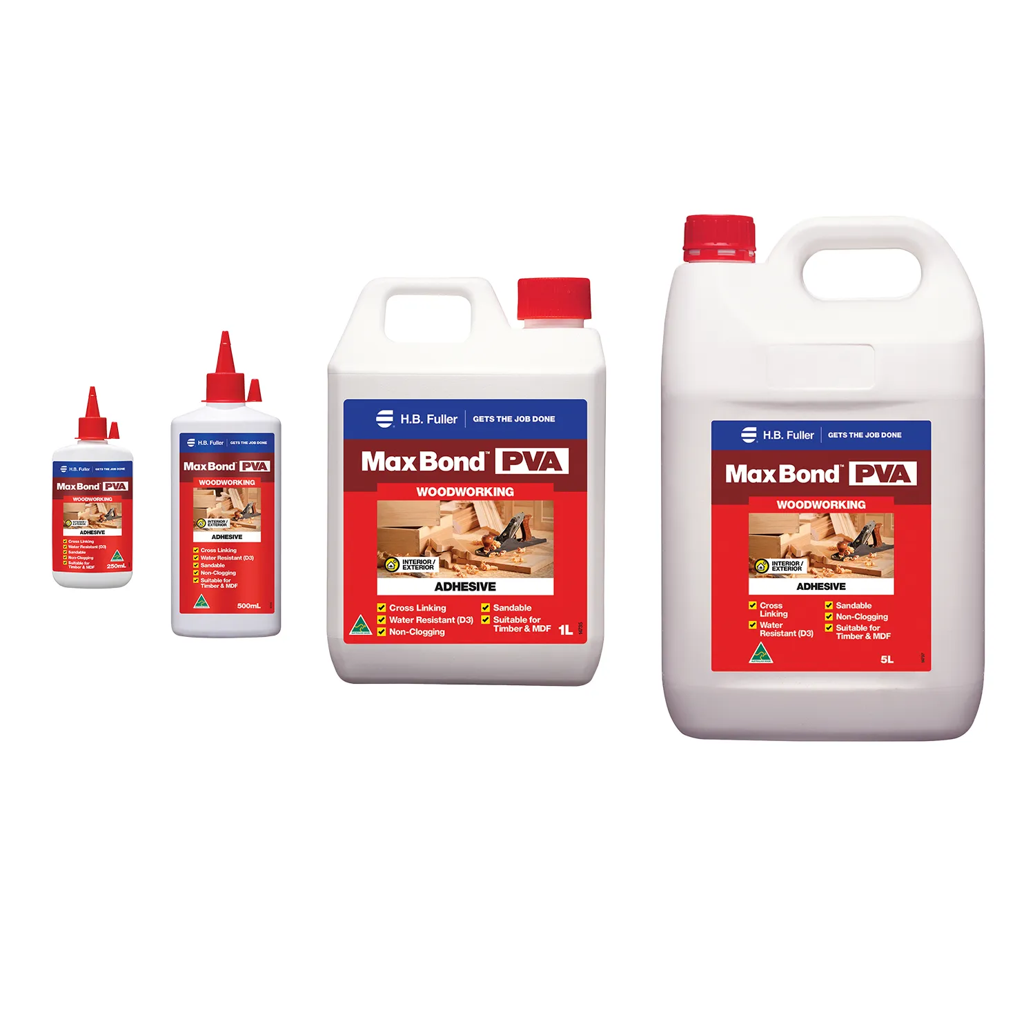 Parent_MBP0250 H.B. Fuller® Max Bond™ PVA Woodworking Adhesive