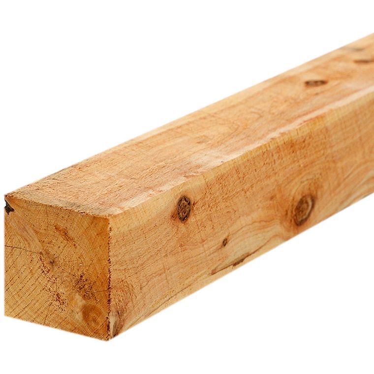 100x100mm Cypress Pine Post F7 Rough Sawn Unseasoned Bowens