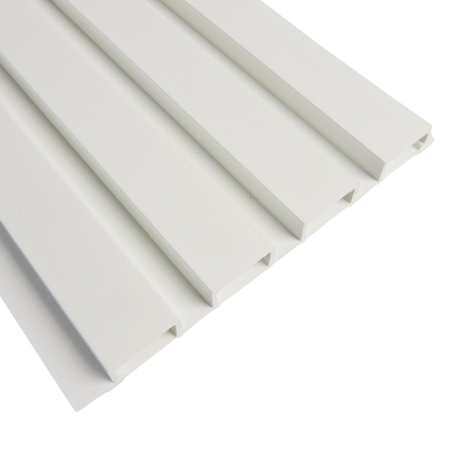 PermaTimber® Quickboard™ Castellated Arctic White Bowens
