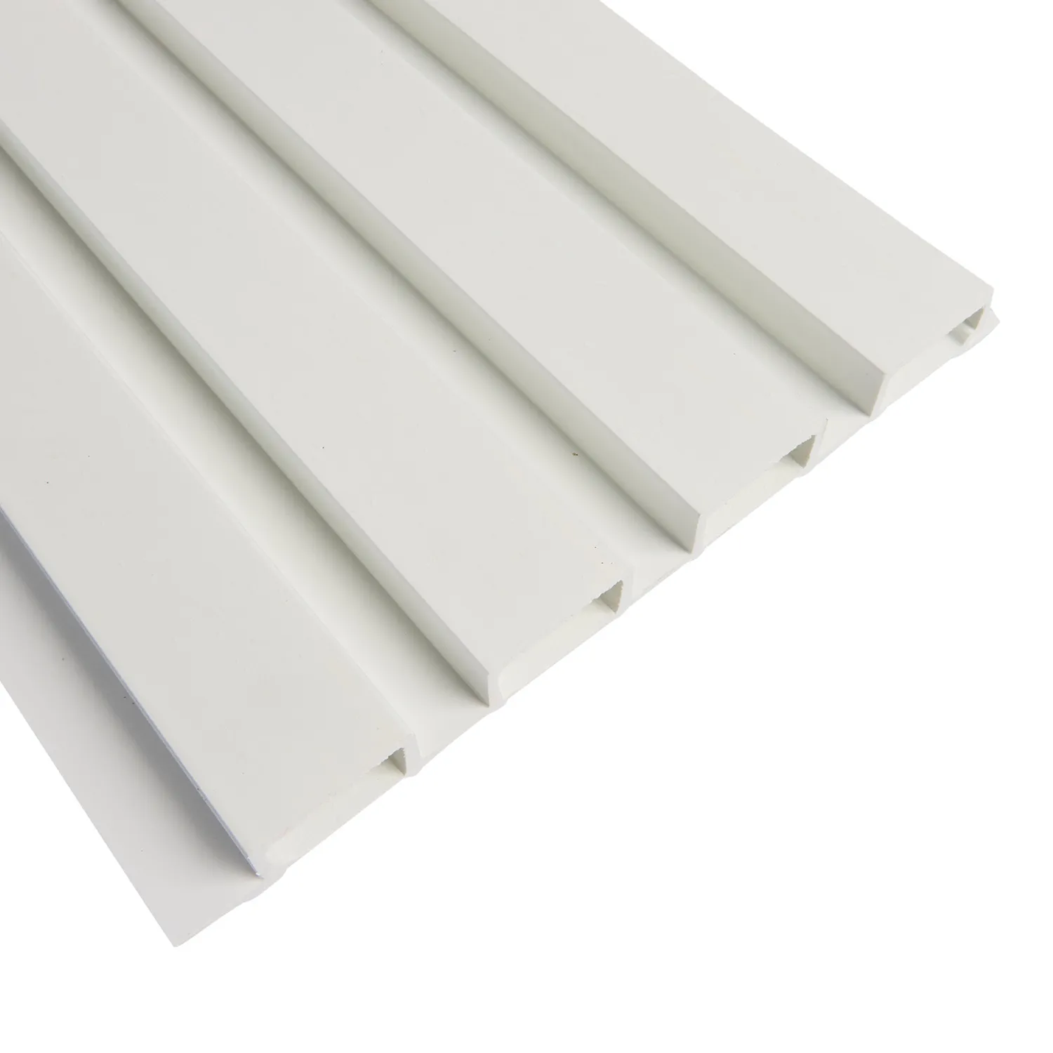 PermaTimber® Quickboard™ Castellated Ceiling & Internal Wall Lining Arctic White
