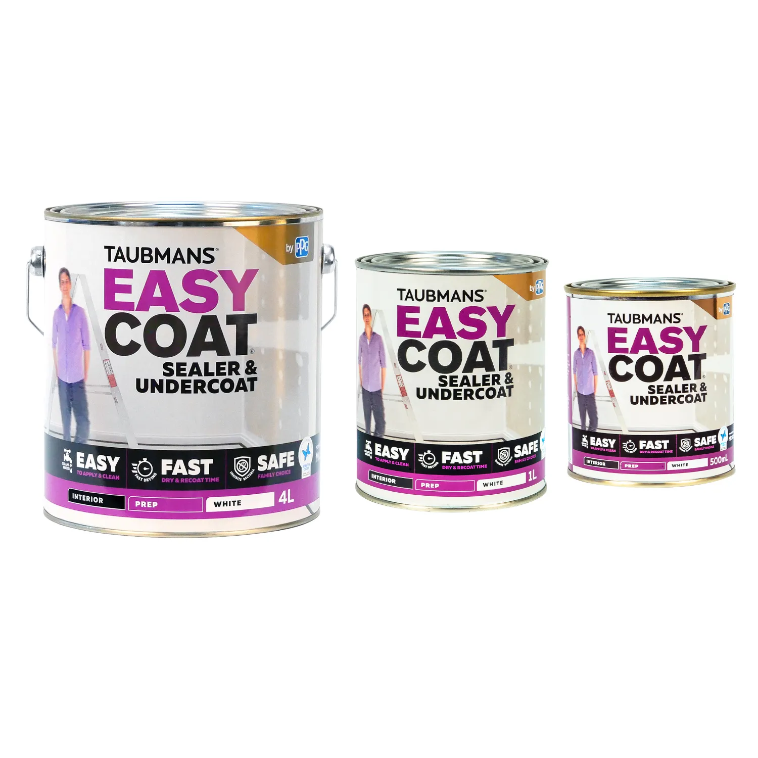 Parent_PPG198500500ML Taubmans® Easycoat® Prep Acrylic Sealer & Undercoat
