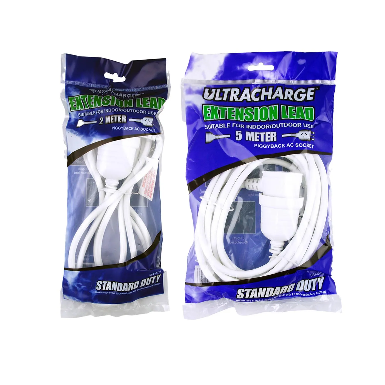 Parent_UR2405P Ultracharge™ 10 Amp Piggyback AC Socket Extension Lead