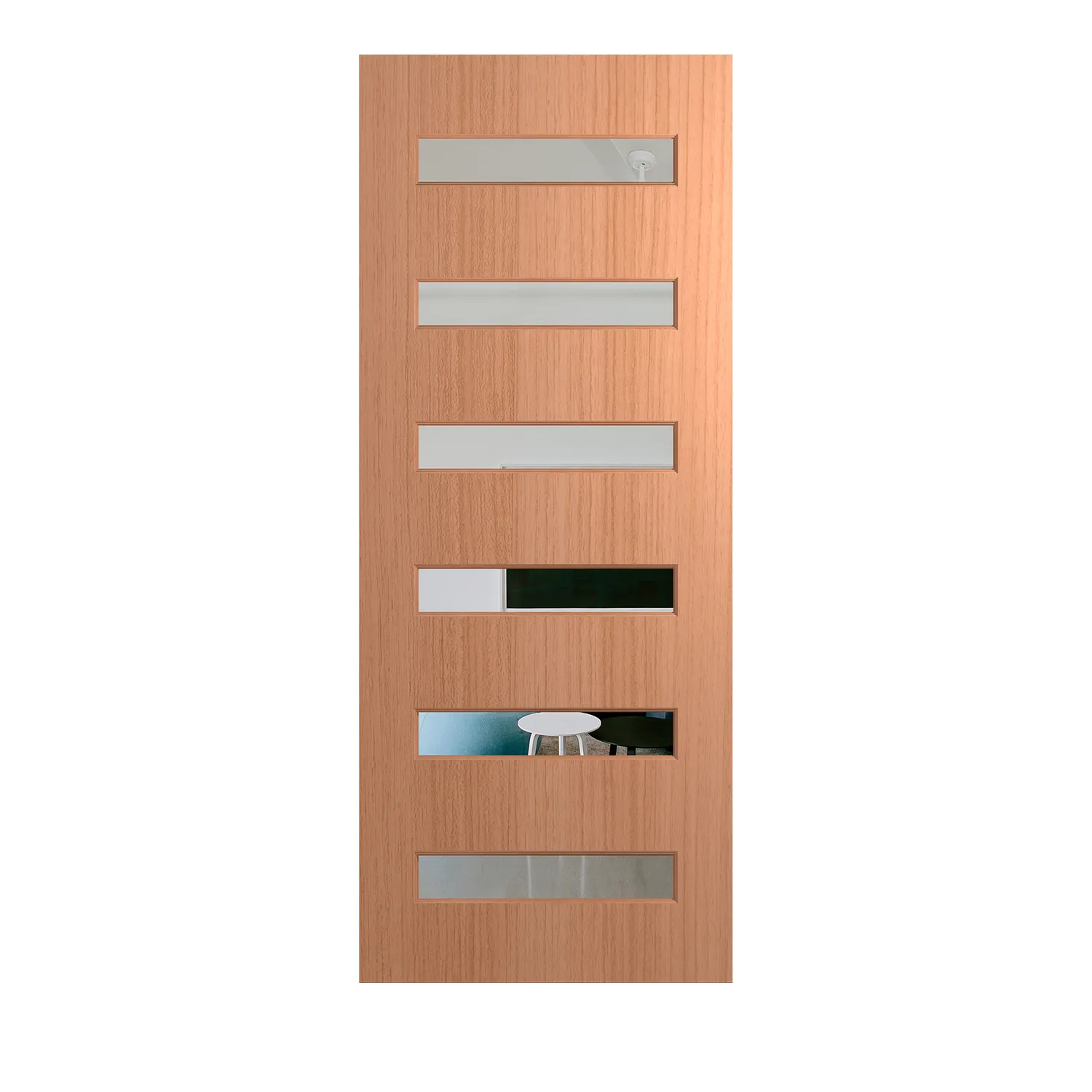 Hume Entrance Door Newington XN16 SPM Veneer BAL12.5 Clear