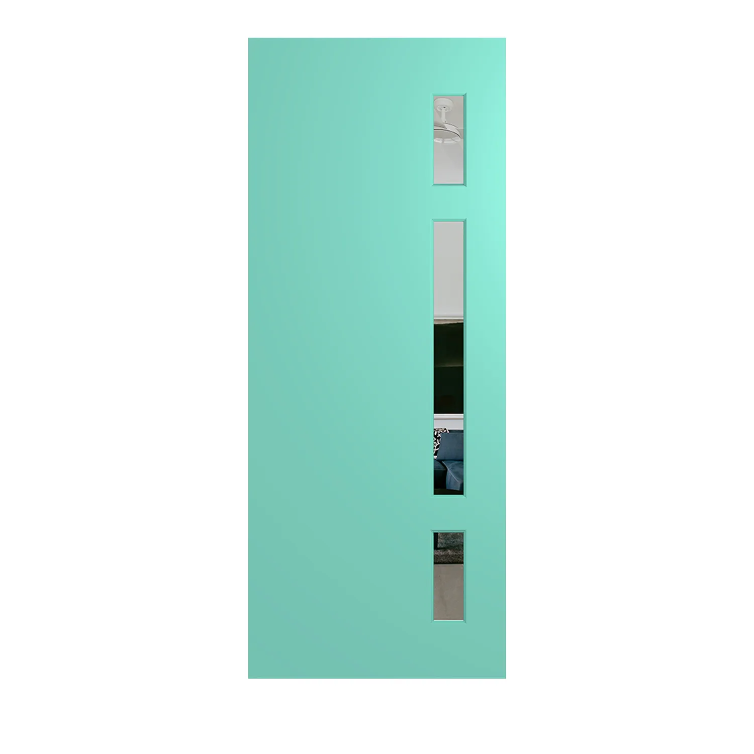 Hume Entrance Door Newington XN2 Duracote BAL12.5 Translucent